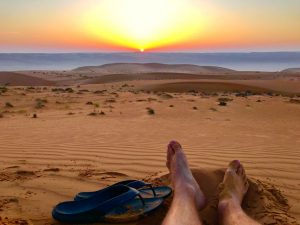 Visit Oman on the cheap by camping.